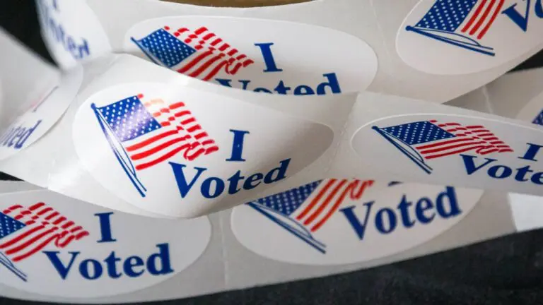 I voted stickers