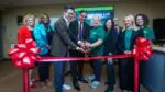 ribbon cutting at COD kinesiology lab