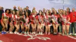 Naperville Central girls flag football on senior night