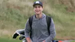 Lincoln Schultz smiles for a good round of golf