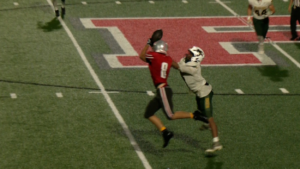 Josiah Griffin wheels Waubonsie to win with a pick-six