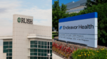 Rush medical center building and endeavor health sign