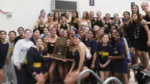 Neuqua Valley girls swimming races to the DVC crown