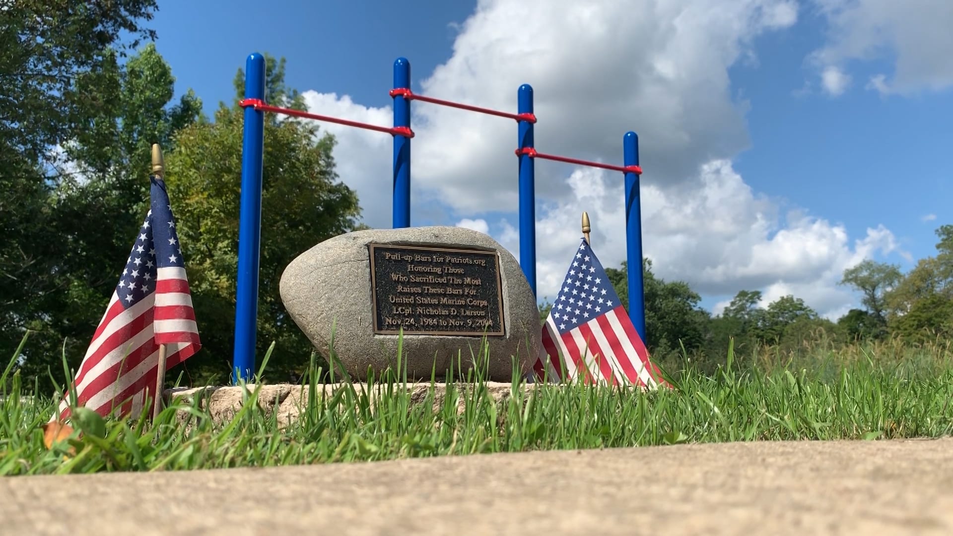 PullUp Bars for Patriots Coming to Wolf's Crossing NCTV17