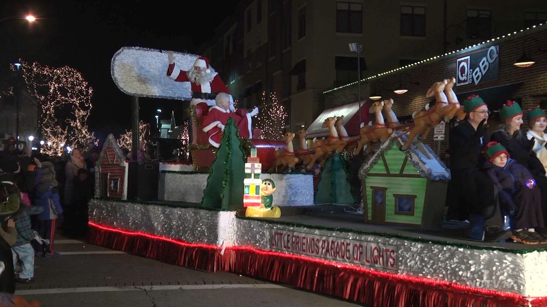 Parade of Lights Santa's Mailbox Santa's House IHSA AllState