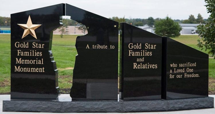 Gold Star Families Memorial Monument To Be Built at Veterans Park1