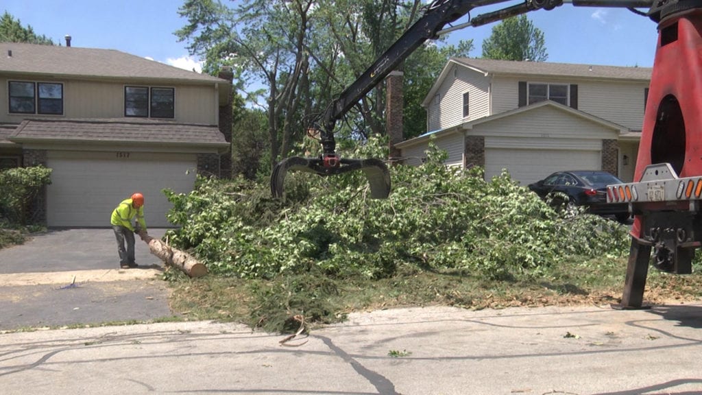 City Helps Naperville Tornado Cleanup Efforts With Crews, Special Collection