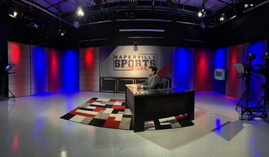 Josiah Schueneman host of Season 15 Naperville Sports Weekly