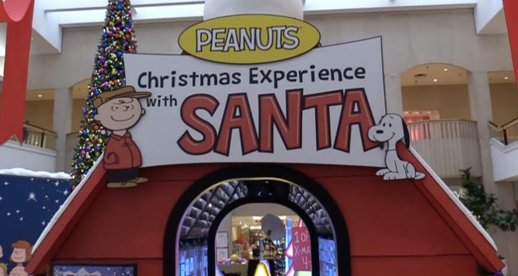 Peanuts Team Up With Santa As Part of Fox Valley Mall Holiday Fun