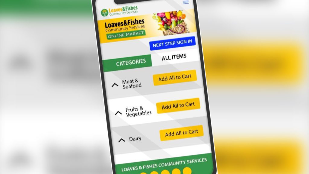 Loaves & Fishes Community Services Launches Online Grocery Market