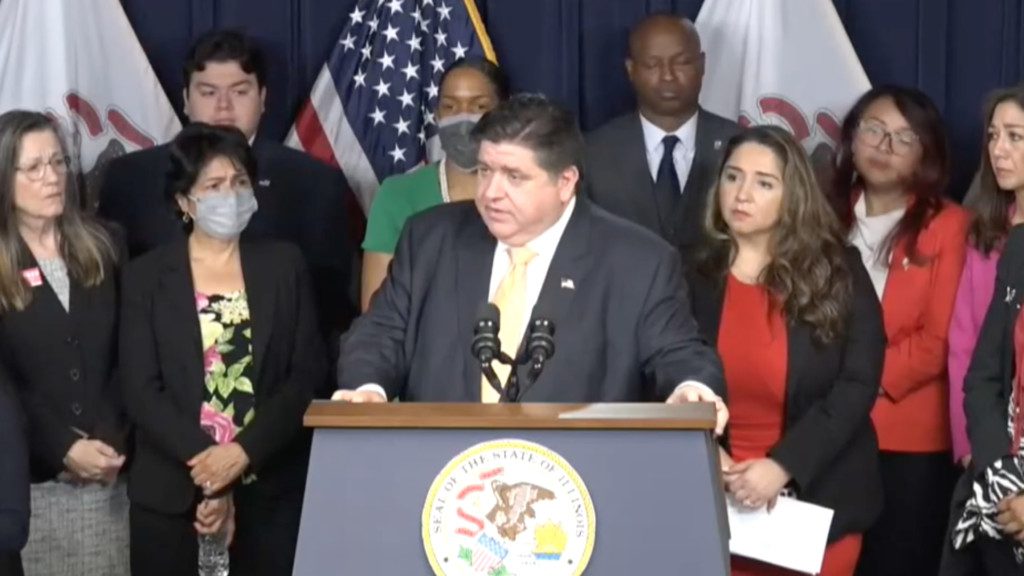 Governor Pritzker Speaks Out Against Potential Overturn Of Roe V. Wade