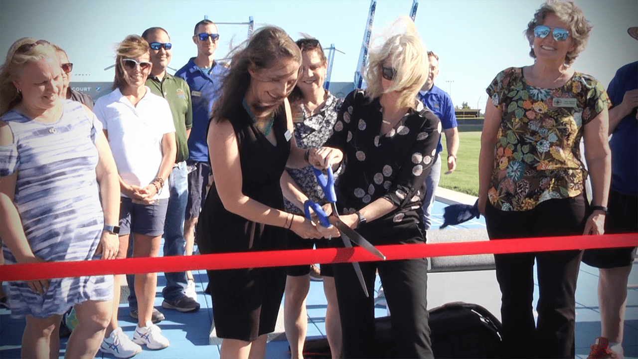 Frontier Sports Complex Fitness Court Celebrates Grand Opening