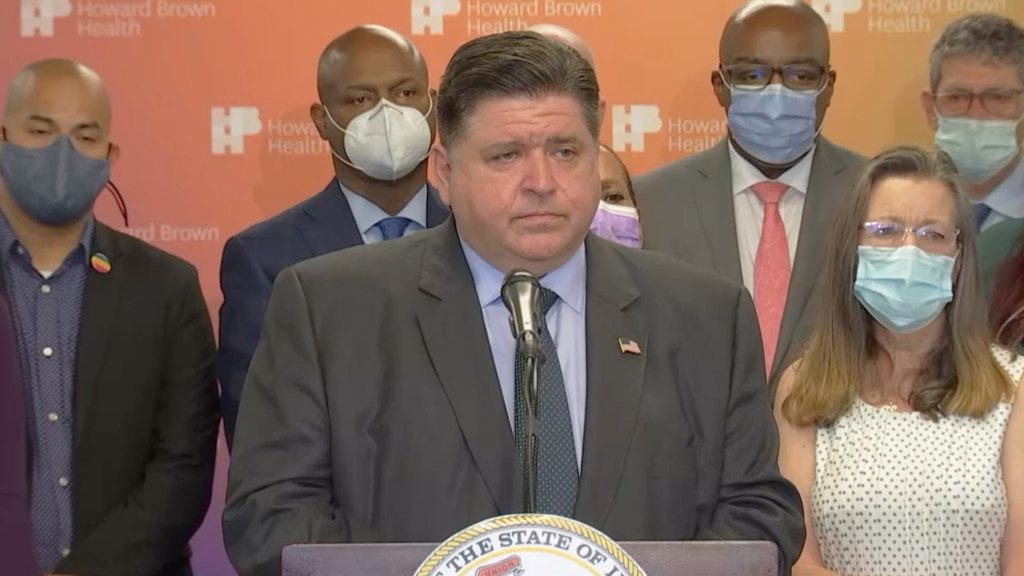 Governor J.B. Pritzker Reacts To Overturning Of Roe V. Wade