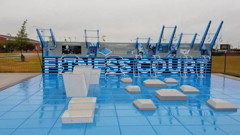 Naperville Park District Holding Grand Opening For New Outdoor Fitness Court2