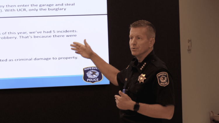 Illegal firearms are one of the top concerns of the Naperville Police Department according to Chief of Police Jason Arres.