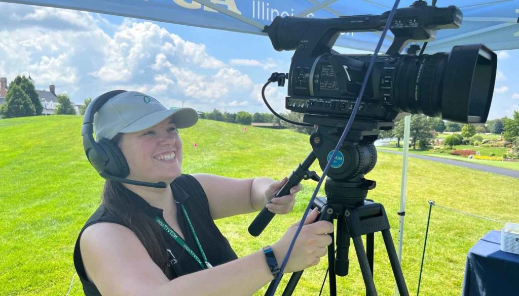 Angela Hager on NCTV17 Production Service Job at White Eagle Golf Course