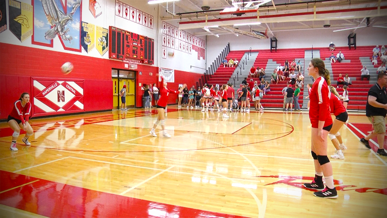 Girls Volleyball St. Charles North vs. Naperville Central 09.07.22