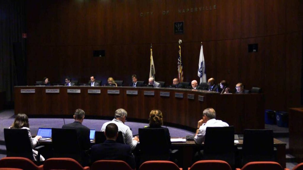 Naperville City Council and staff discusses affordable housing incentives.