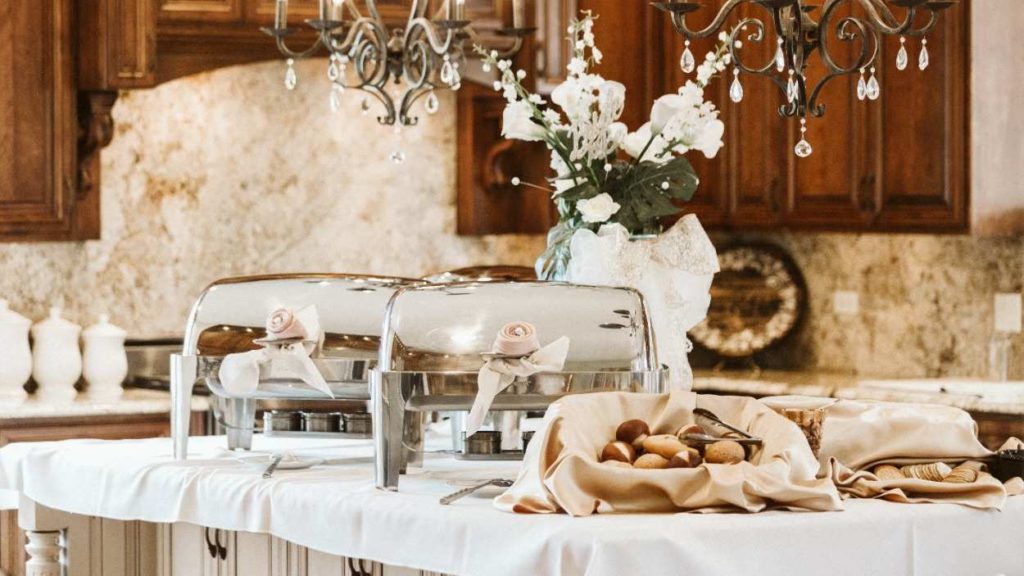 Belgio’s Catering Provides Peace of Mind, catering dishes at wedding