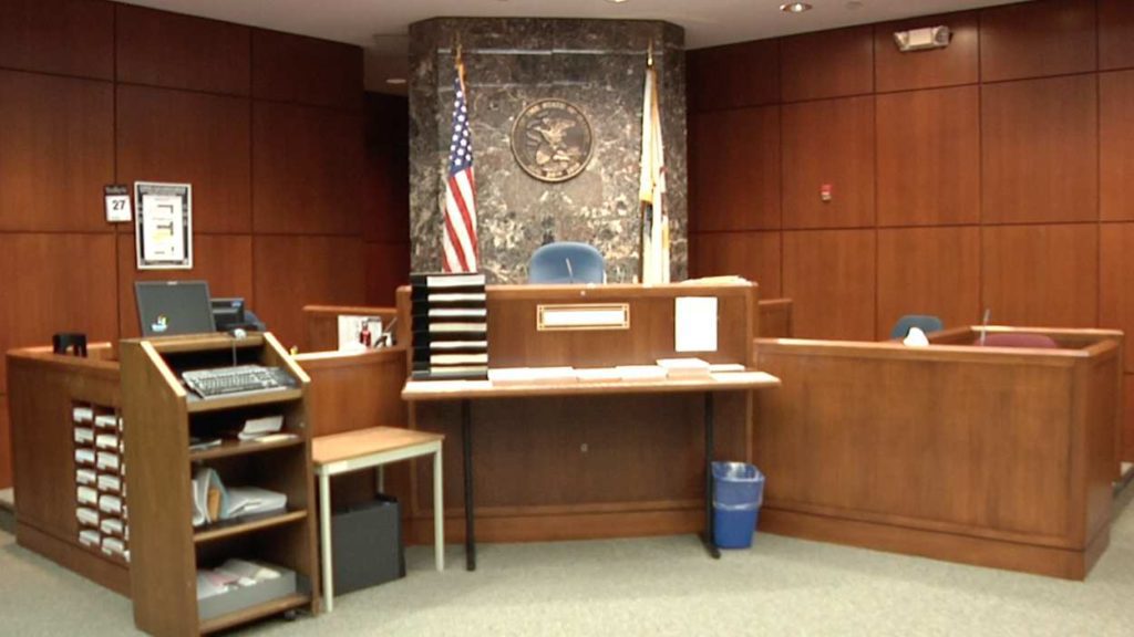 file image of courtroom at DuPage County Courthouse