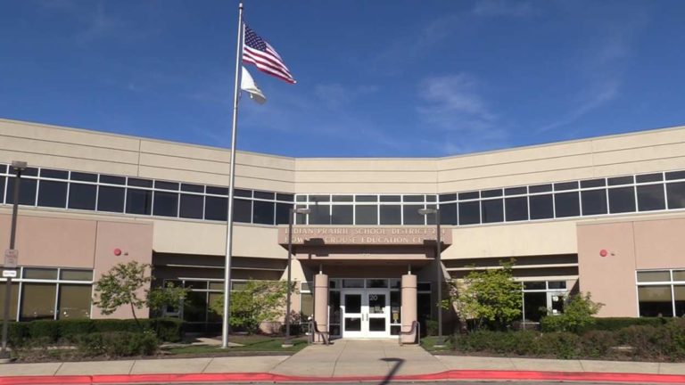 Exterior Wide Shot of IPSD 204 Administration Building