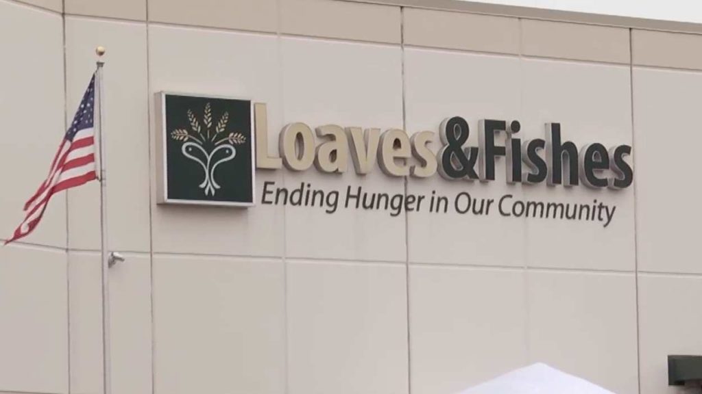 exterior sign Loaves & Fishes Community Pantry in Naperville