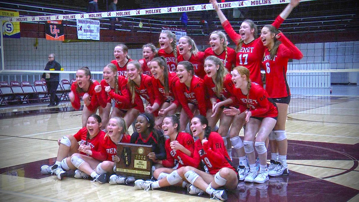 Girls Volleyball Super Sectional O'Fallon vs. Benet Academy 11.04.22
