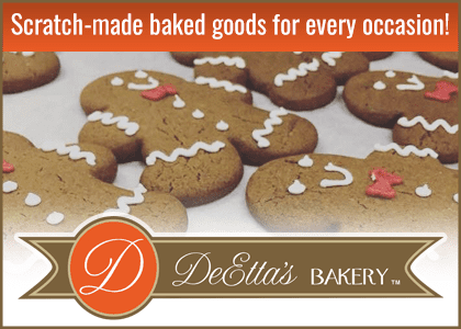 DeEtta's Bakery. Scratch-made baked goods for every occaision!