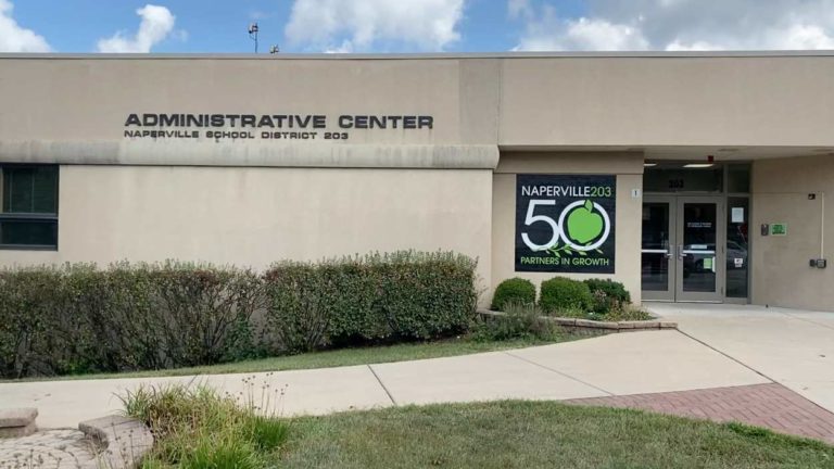 File image District 203 administration building