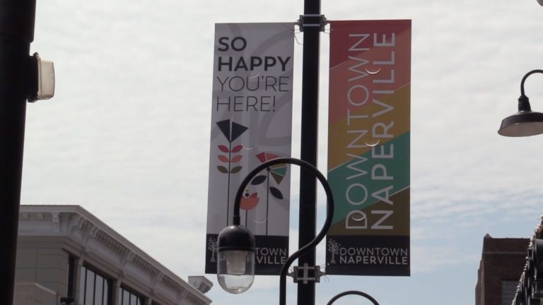 Banners for Downtown Naperville