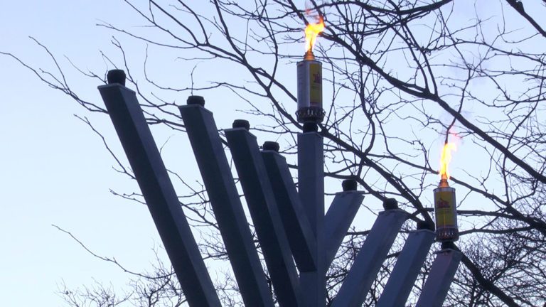 Giant Menorah