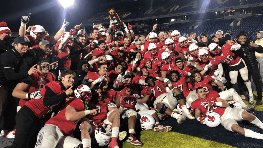 North Central Football With The Stagg Bowl