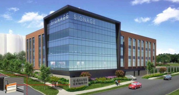 Ryan Companies' artist rendition of Edward Hospital's new cardiovascular center.