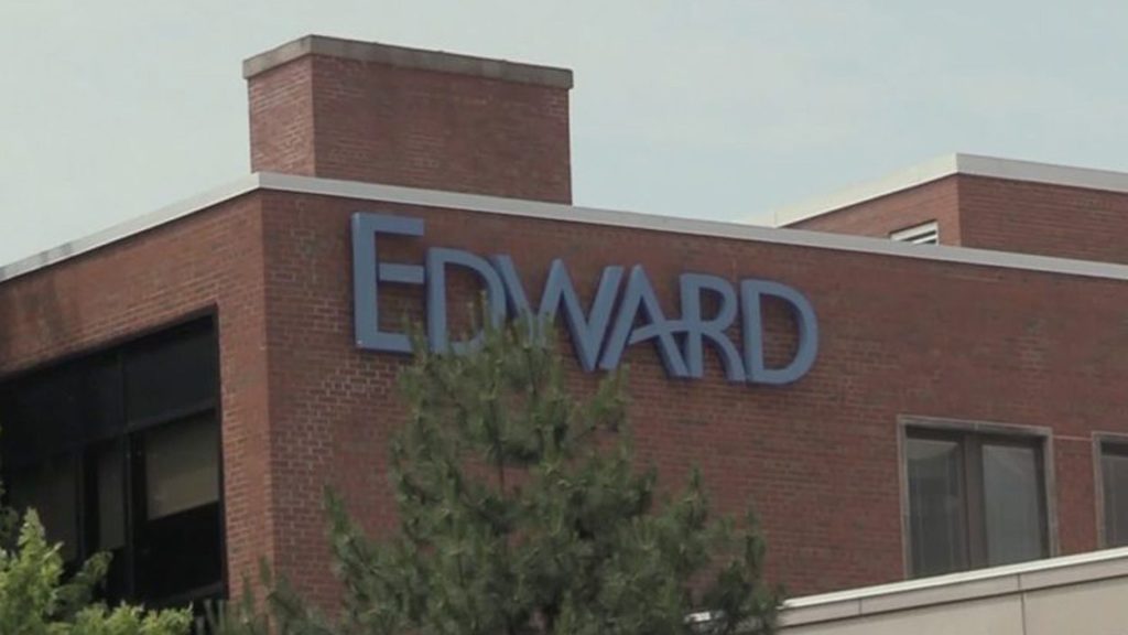 Edward Hospital Sign