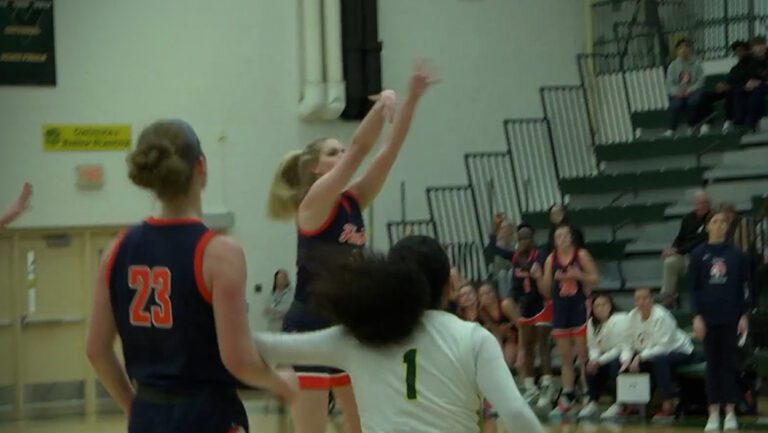 Kendall Johnson taking a three