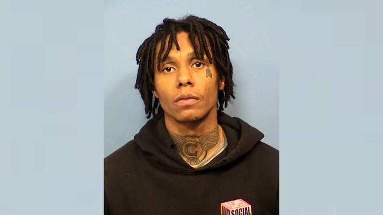 Mugshot of James Barnett, man charged in shooting in downtown Naperville