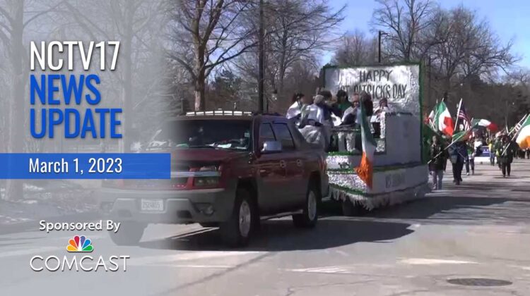 West Suburban Irish float in St. Patrick's Day Parade in Naperville