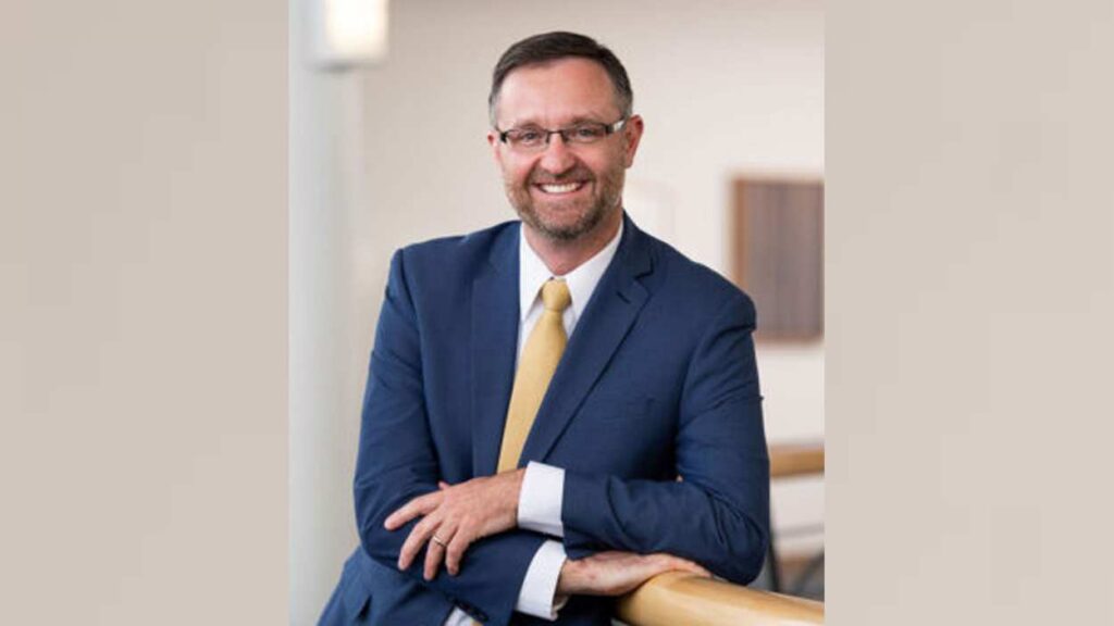 Headshot of Joseph Foy, new president of Benedictine University