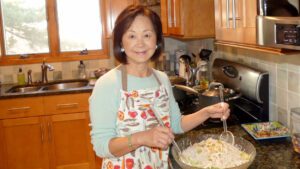 Nancy Chen Prepares Chicken Salad