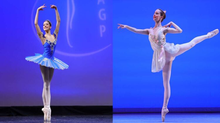 Ballet Dancers, Anjuli Paul (left), and Lucy Shultz (right).