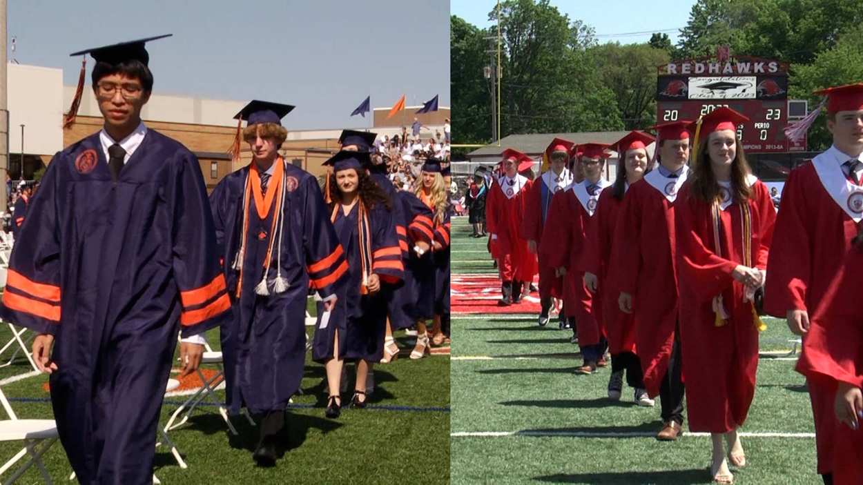 District 203 seniors get their final sendoff, as they celebrate