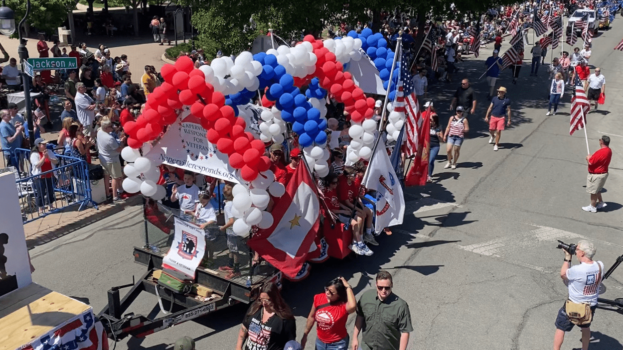 2023 Memorial Day Parade in Downtown Naperville NCTV17