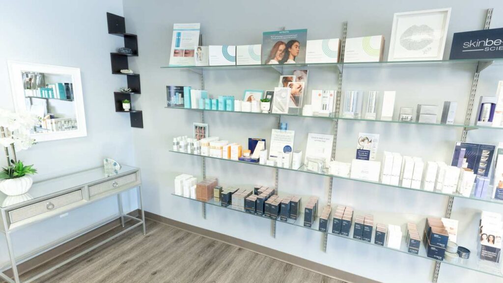 Interior shot of Skinovatio, new medical spa proposed for Naperville