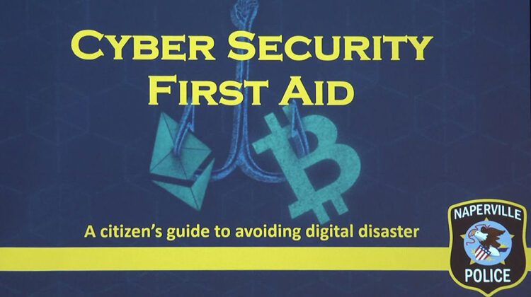 Naperville Police Departments Cyber Security tips background