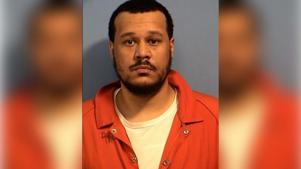 Mugshot of Joshua Crye” , charged in death of Naperville teacher