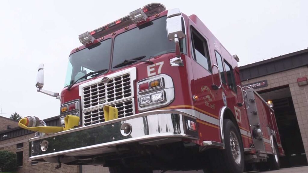 Naperville fire truck