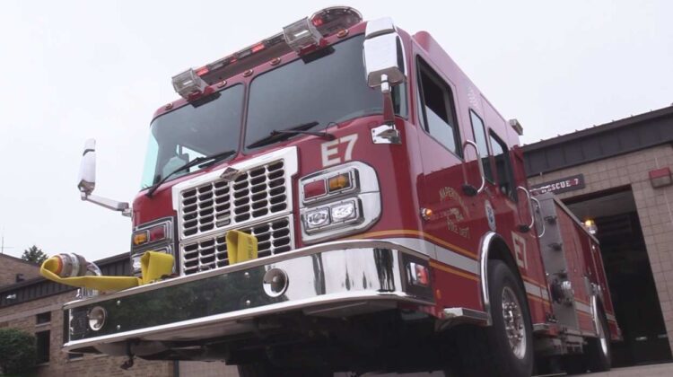 Naperville fire truck