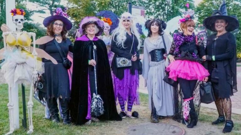 Women at Witches Night Out 2022