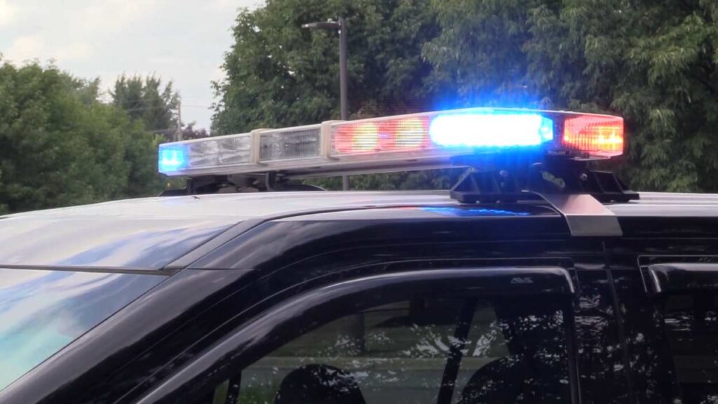 Image of police lights