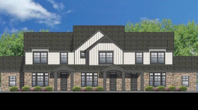 Image rendering of a townhome on Bauer Road